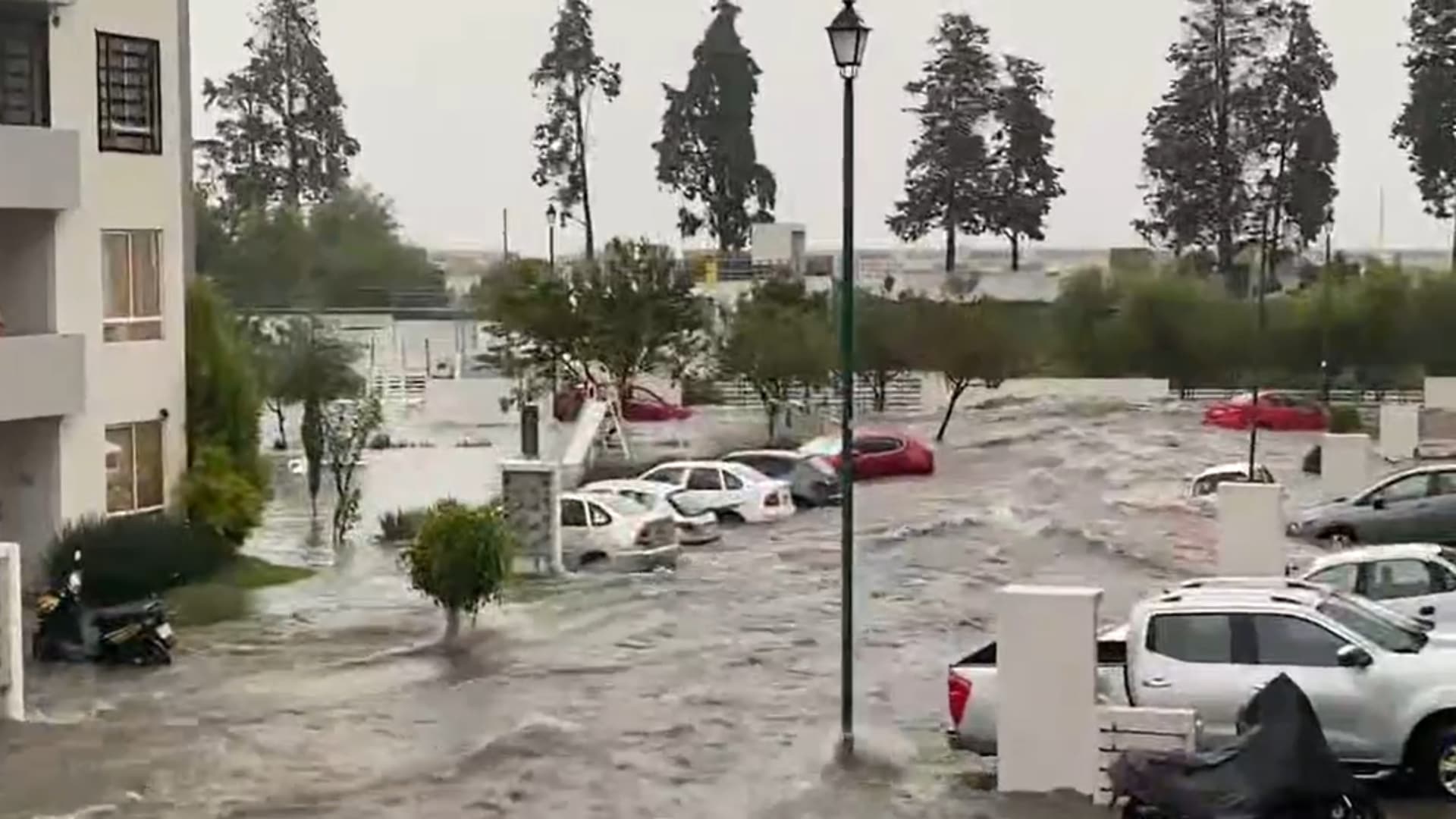 Se Desborda Planta Tratadora de Agua Potable y se Inundan Casas de Huejotzingo en Puebla