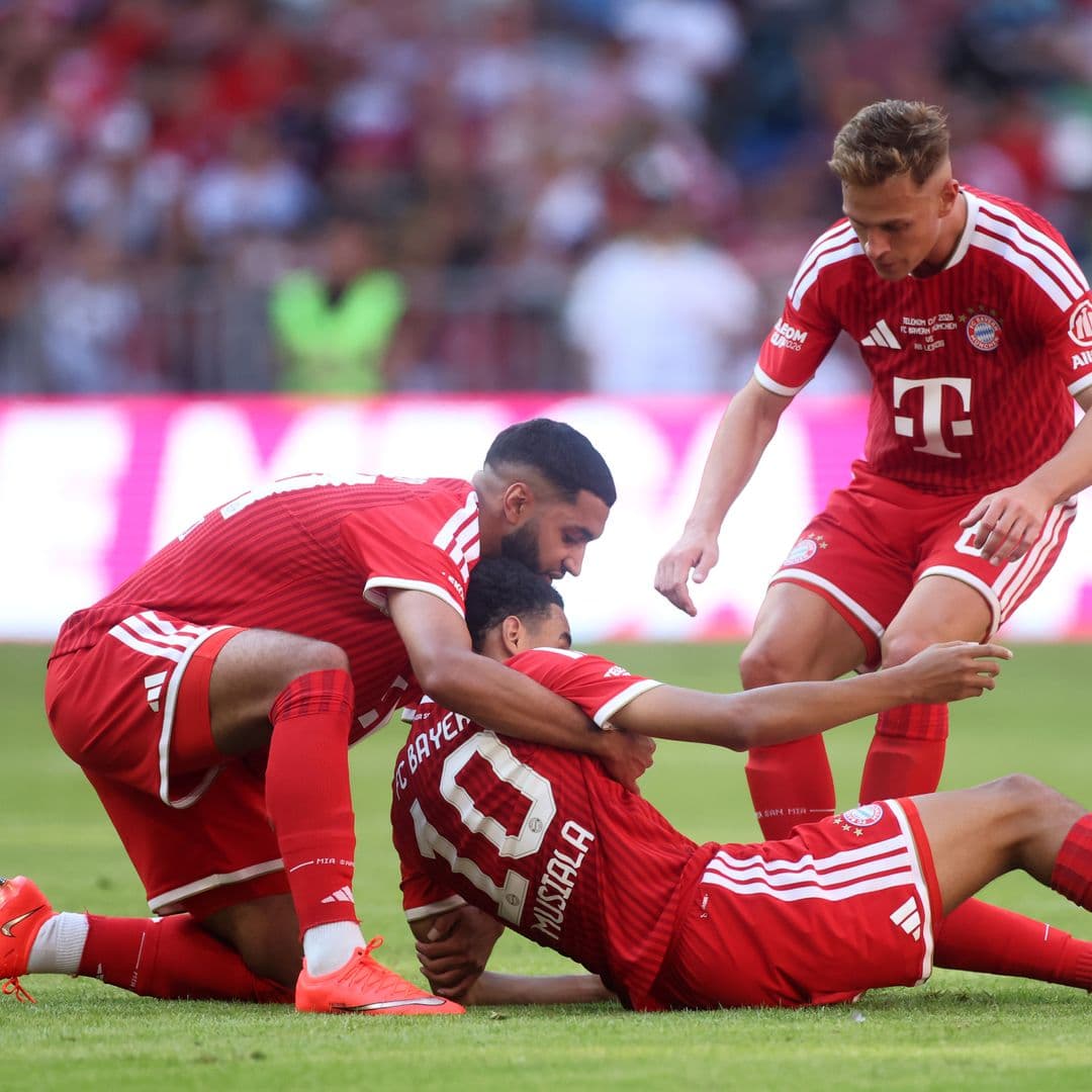 ¿Qué le Pasó a Jamal Musiala? Futbolista se Desplomó en Pleno Partido del Bayern Múnich
