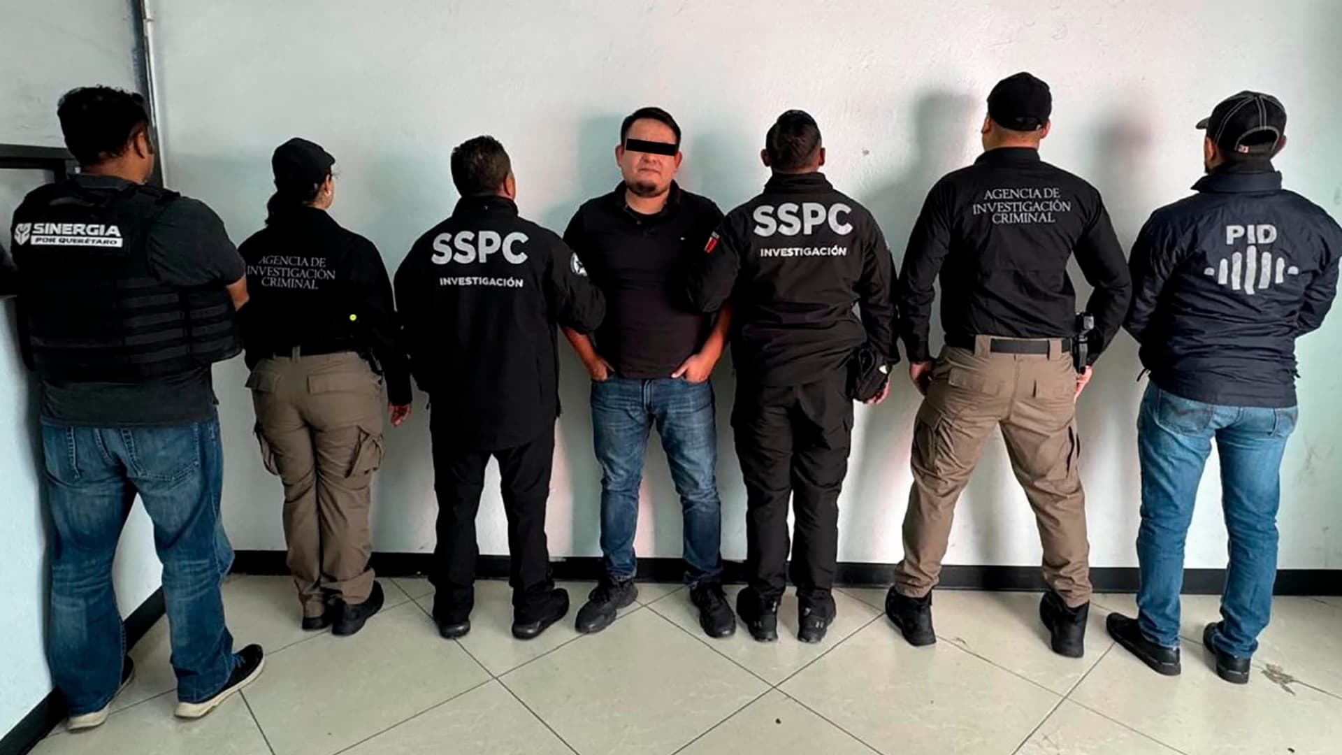 Detención de Jorge Iván 'N'