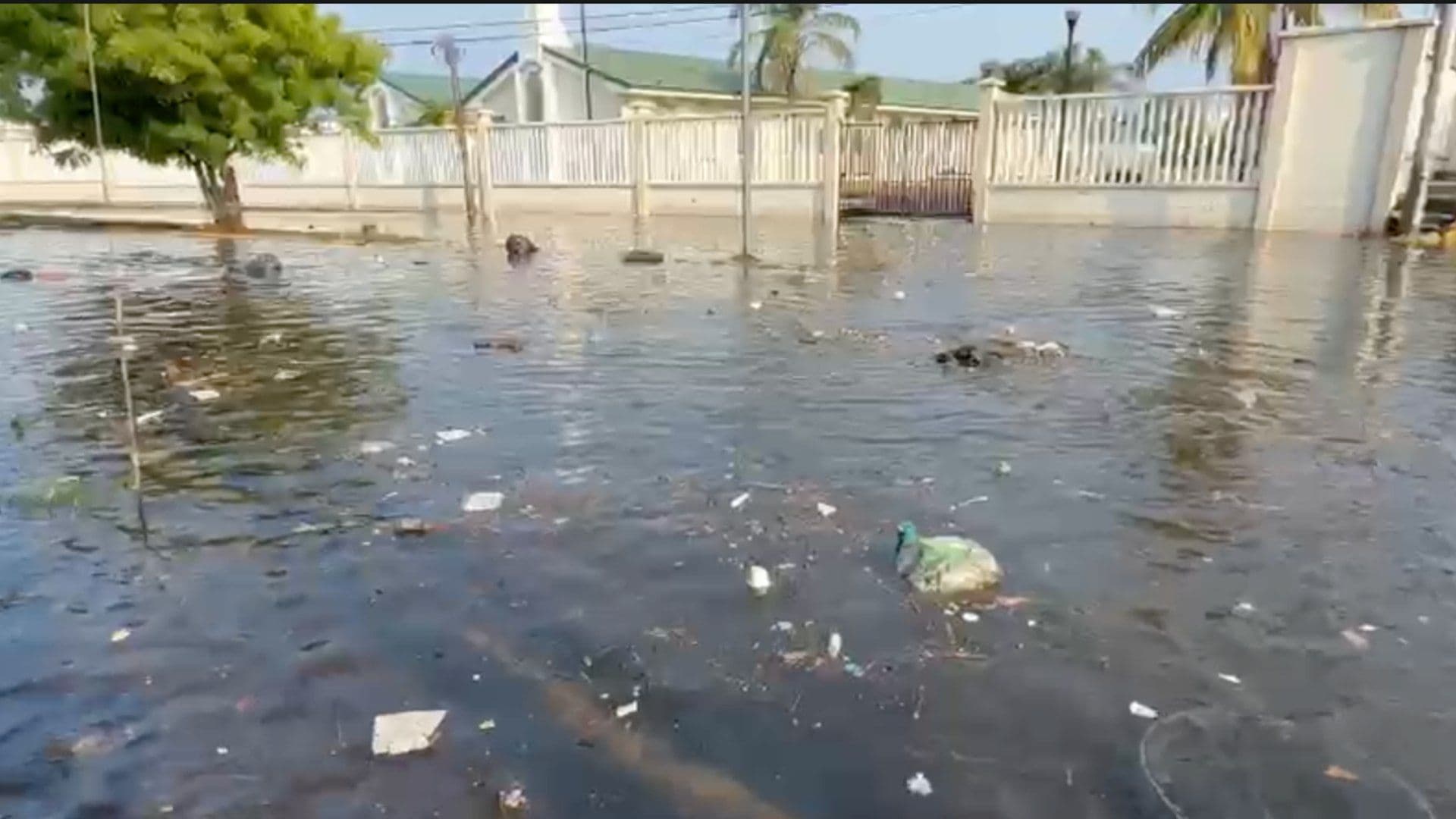 Fuerte Lluvia Provoca Inundaciones de Hasta un Metro de Profundidad en Veracruz