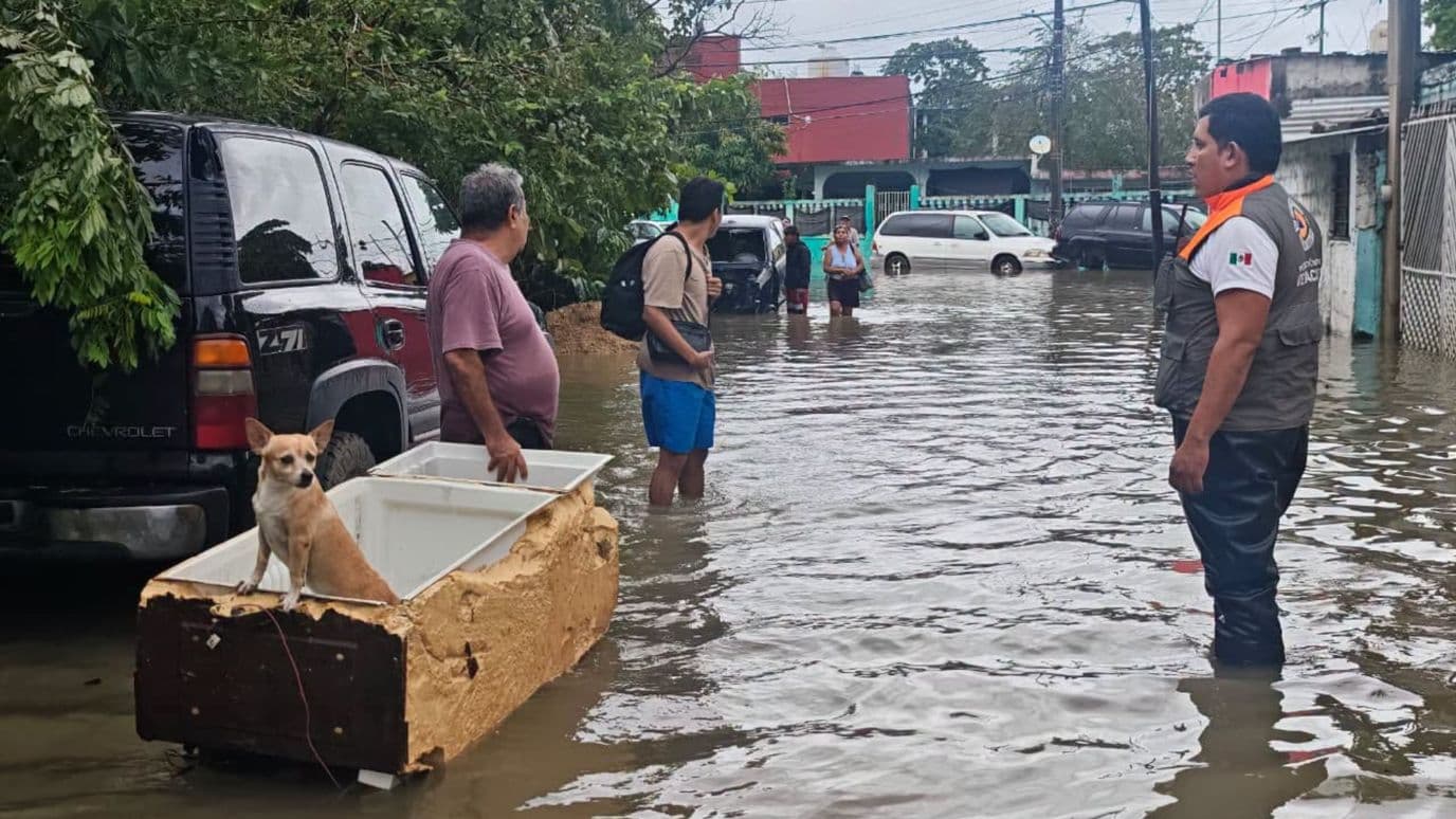 ¿Cómo Está el Clima Hoy Martes en México? Alerta por Lluvias Intensas en 8 Estados