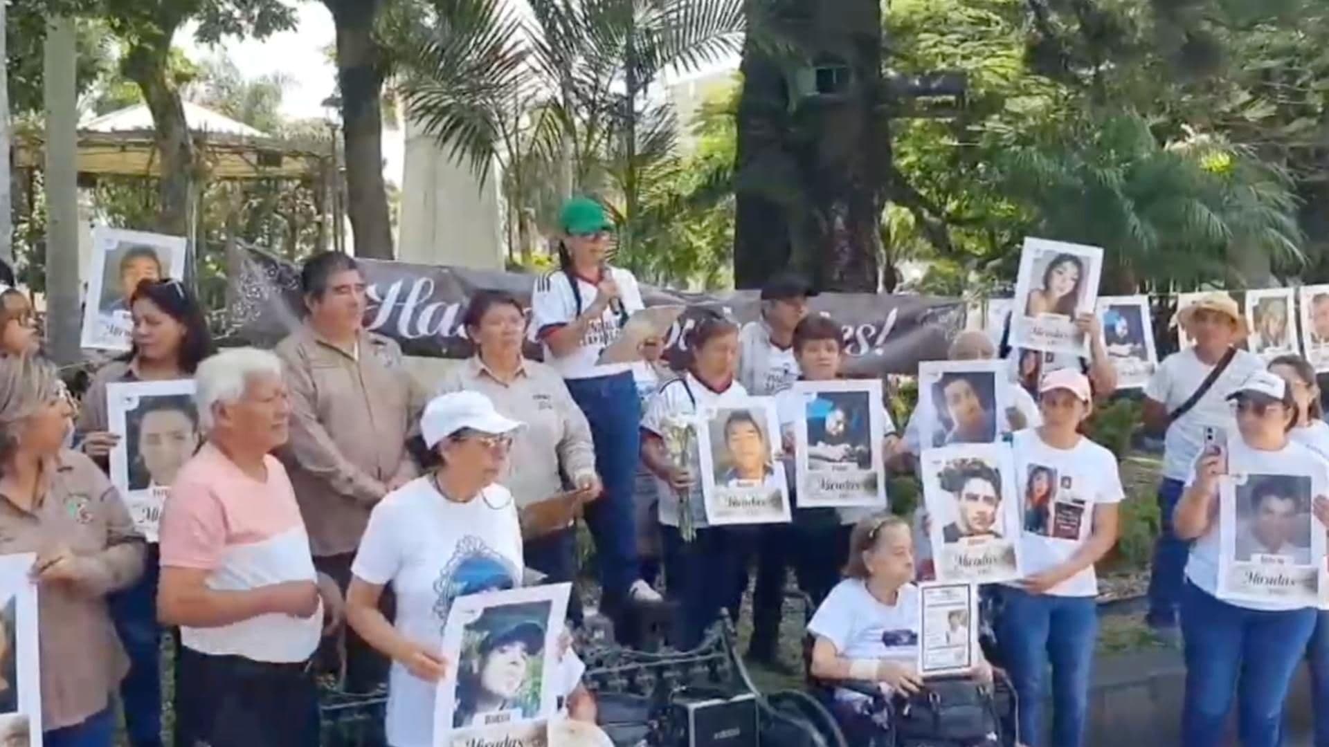Madres buscadoras señalan falta de interés a casos de personas desaparecidas