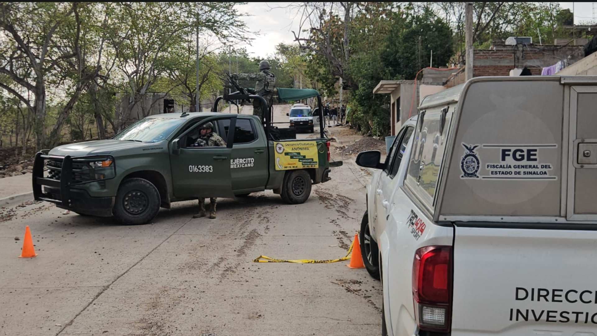 Hombre es Asesinado a Disparos Frente a su Domicilio en Culiacán; Esto se Sabe