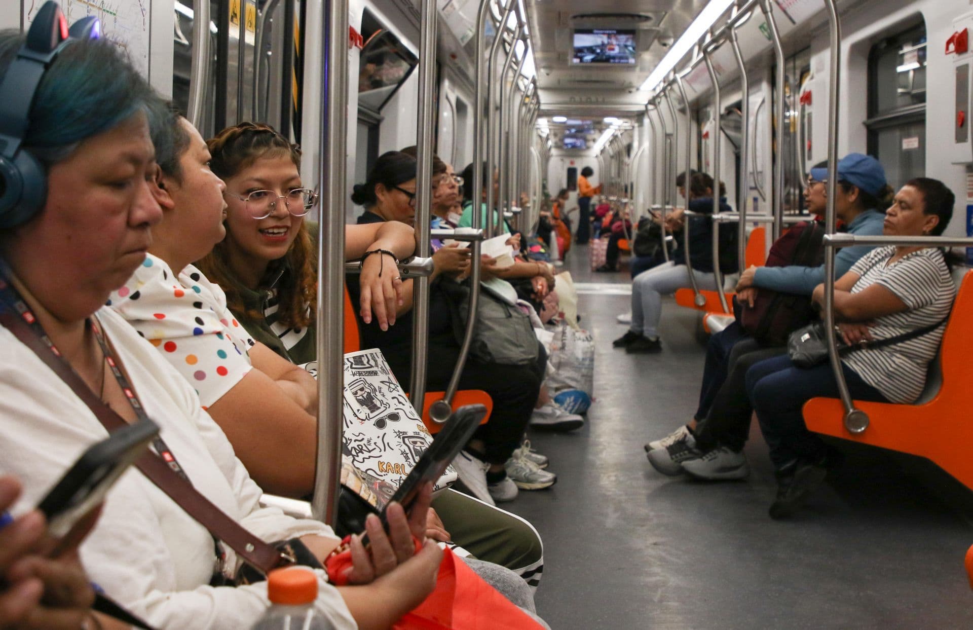 Usuarios del Metro CDMX