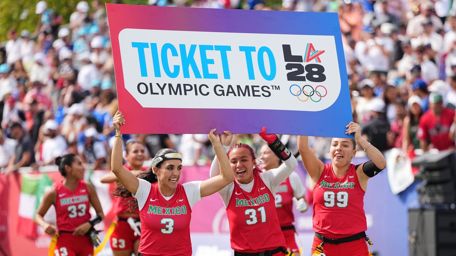 Mexicanas Consiguen Boleto a Los Ángeles 2028 en Flag Football