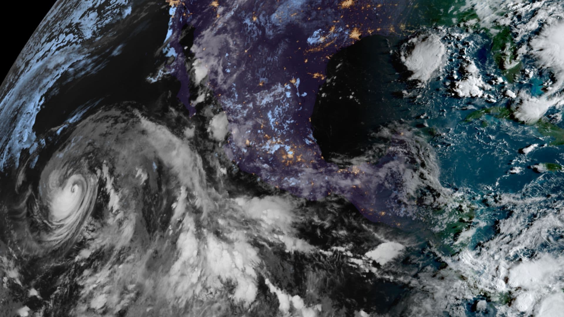 Tormenta Tropical Karina Se Intensifica a Huracán Categoría 1 Frente a México