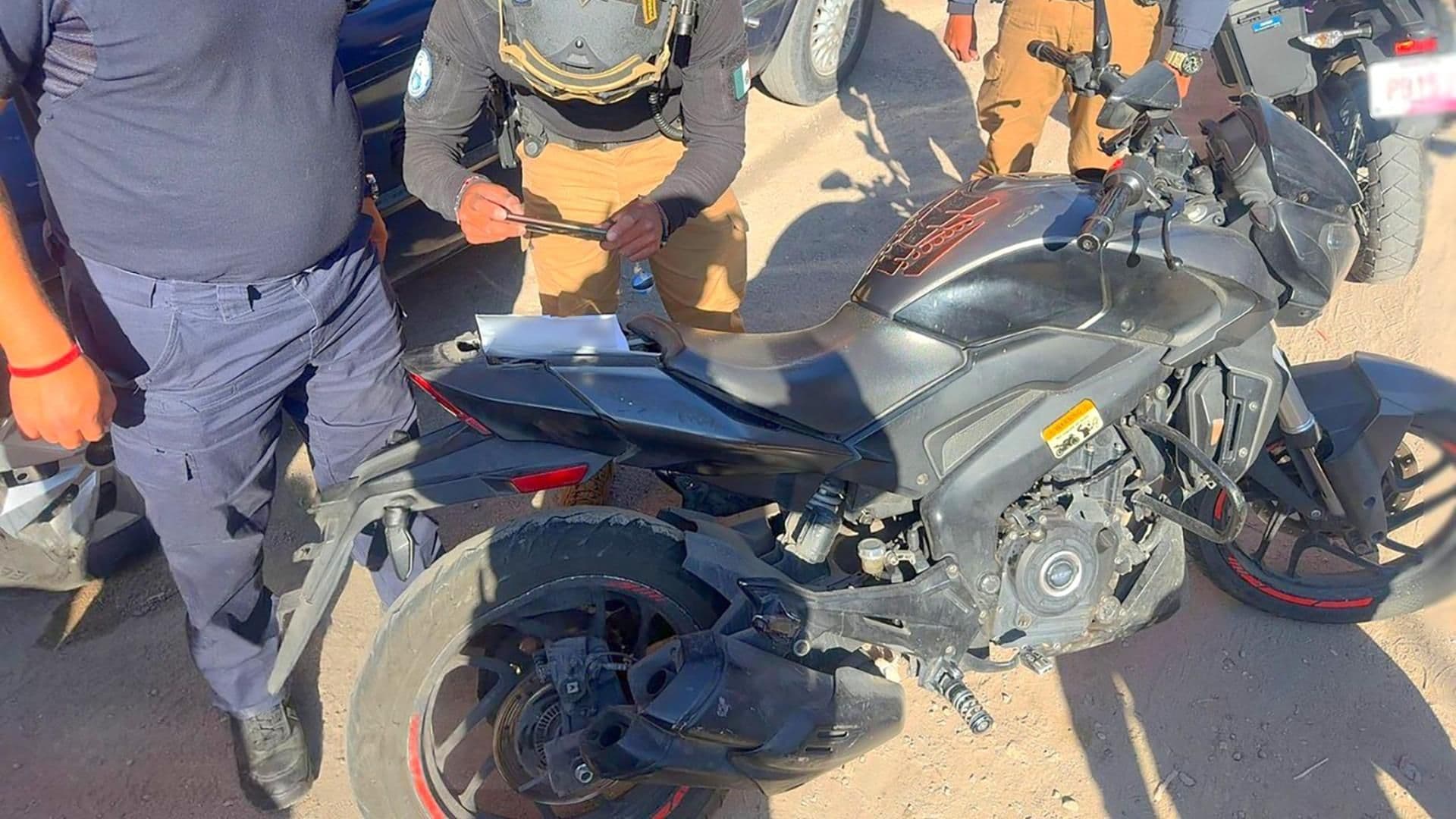 Recuperan Motocicleta con Reporte de Robo en San Martín Texmelucan, Puebla