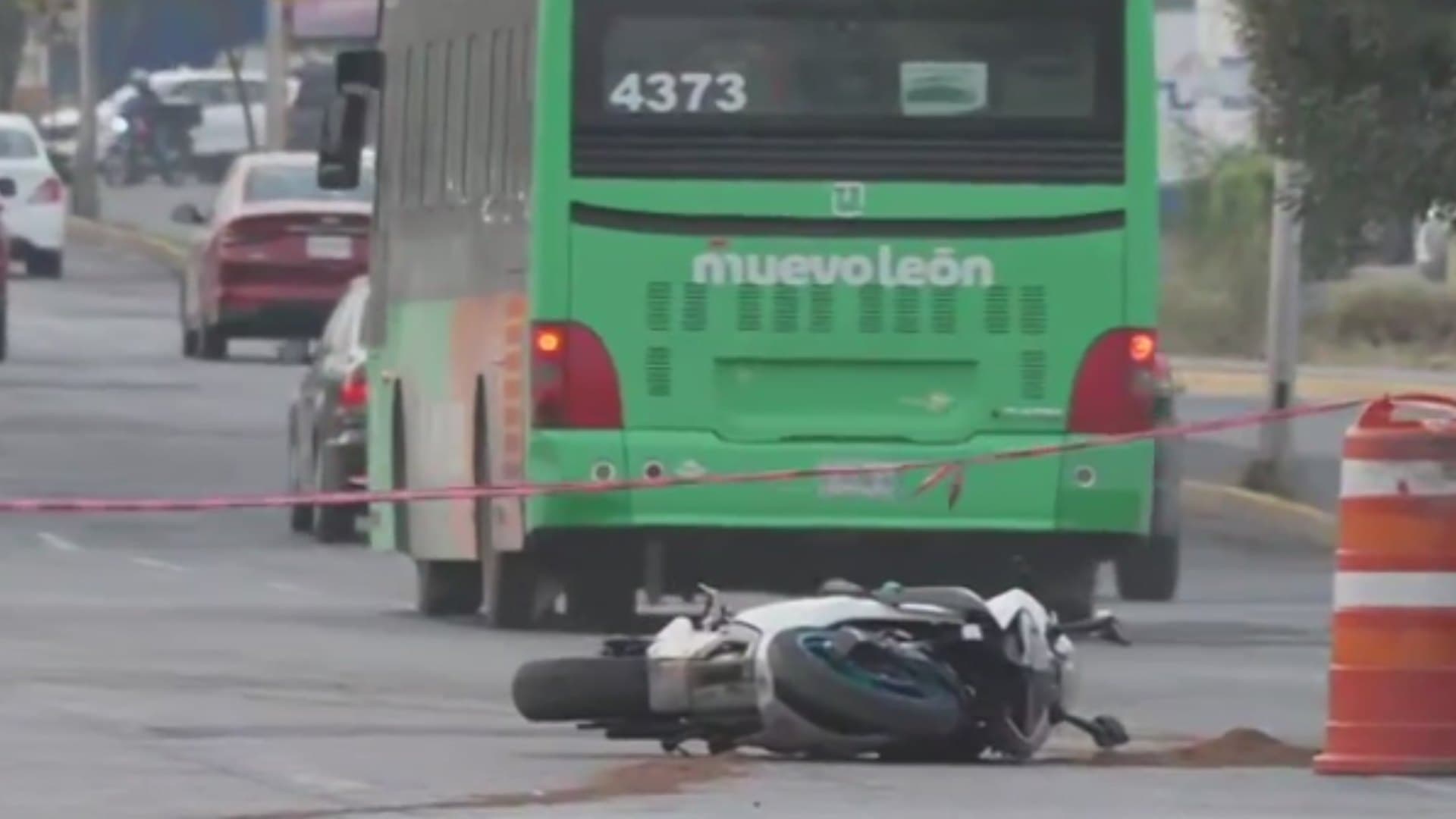 Muere Motociclista Tras Accidente en Avenida Raúl Salinas en Escobedo, Nuevo León
