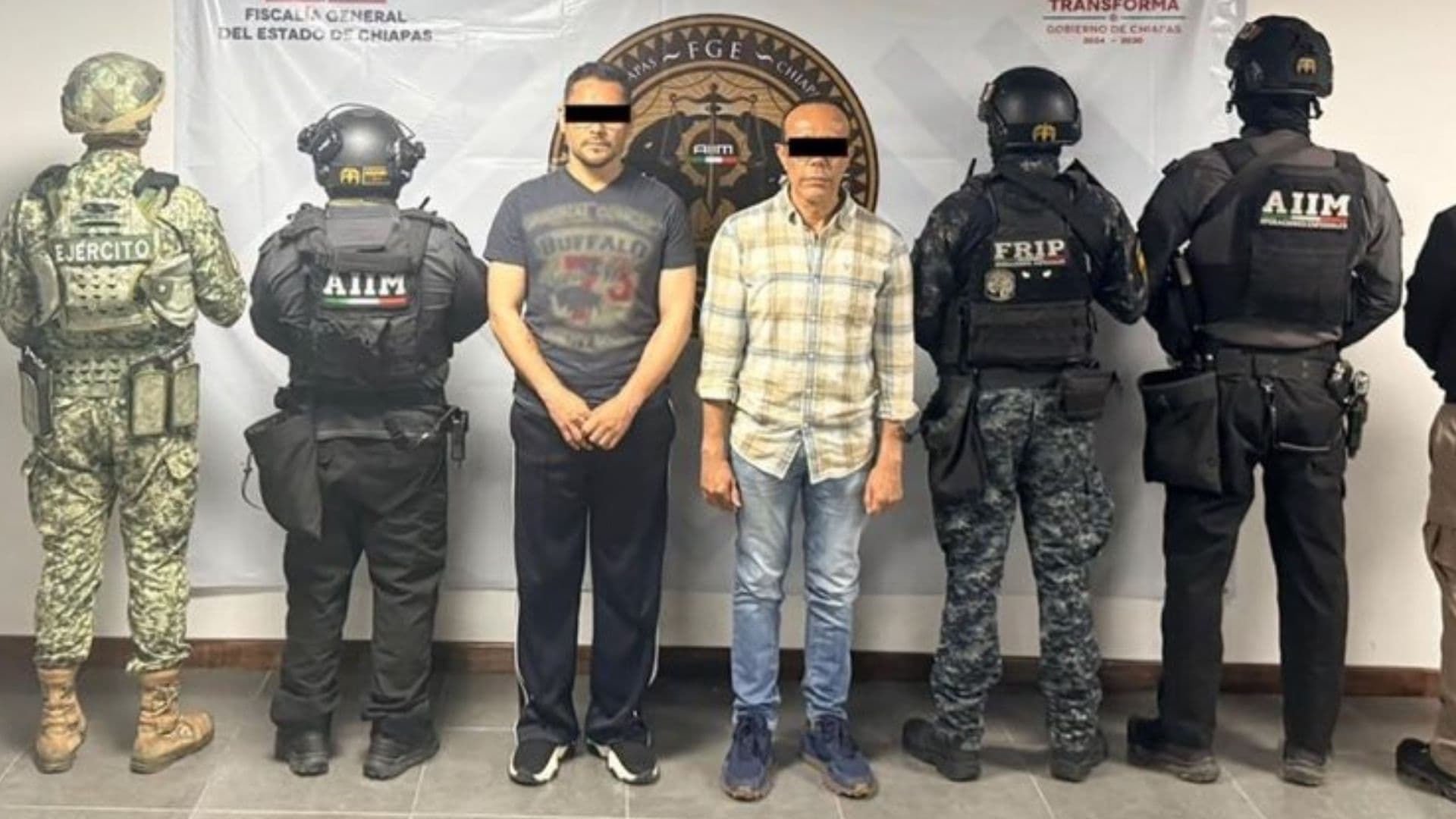 Caen 21 Durante Operación Enjambre en Chiapas, Entre Ellos Alcalde y Exedil de Suchiapa
