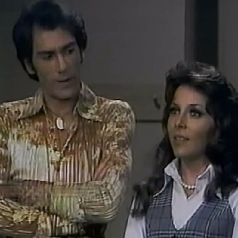 Otto Sirgo y Verónica Castro en la telenovela 'Barata de primavera'