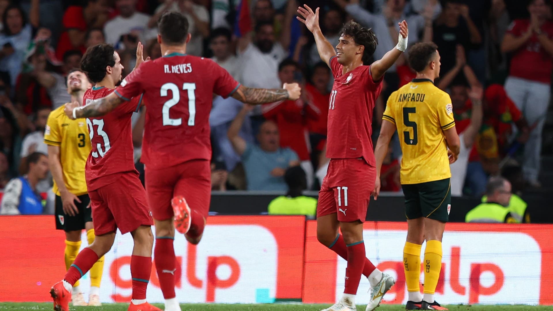 Sigue el Portugal vs Gales Hoy En Vivo