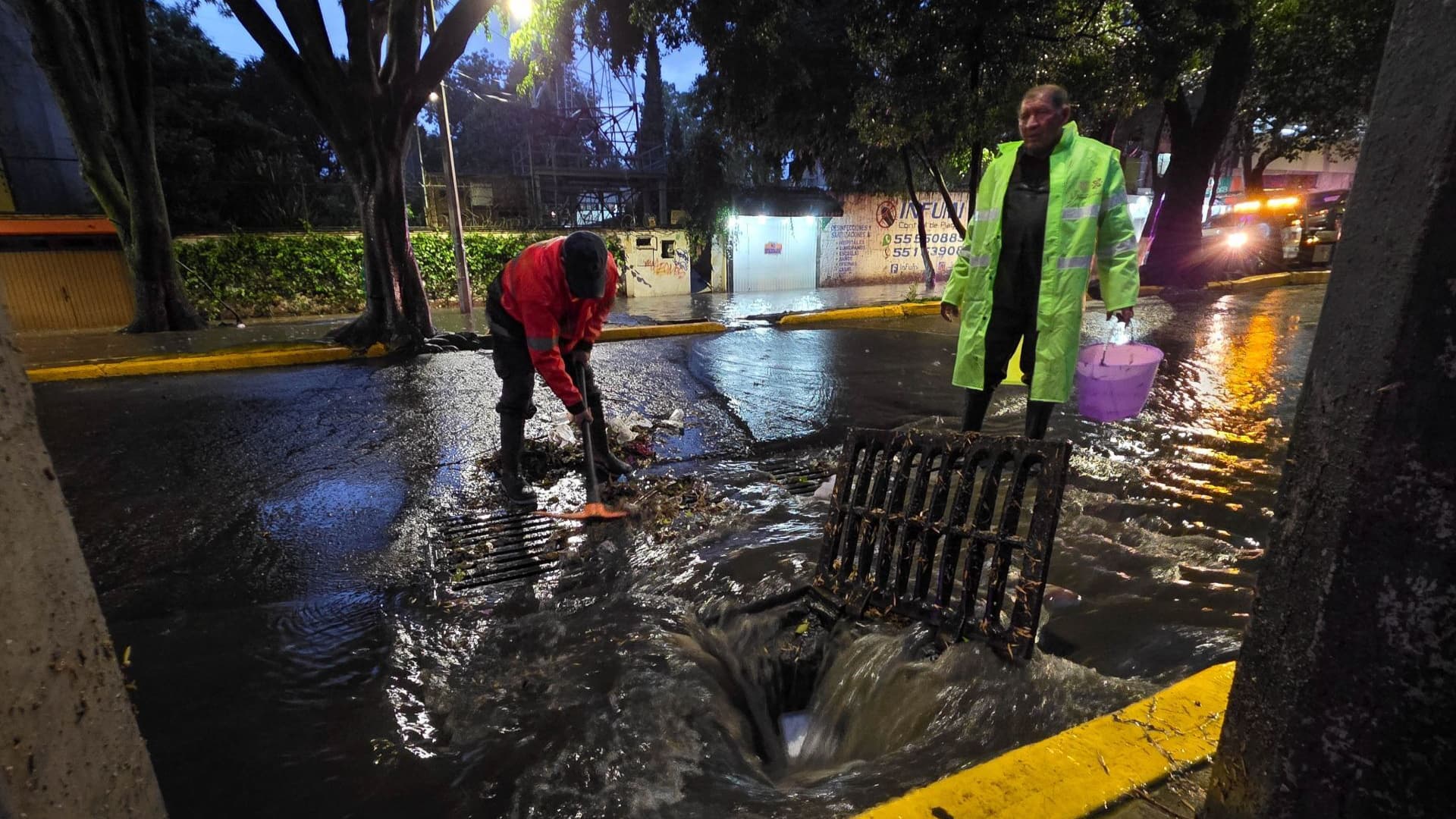 Se Esperan Lluvias Fuertes con Descargas Eléctricas y Caída de Granizo en Gran Parte del País