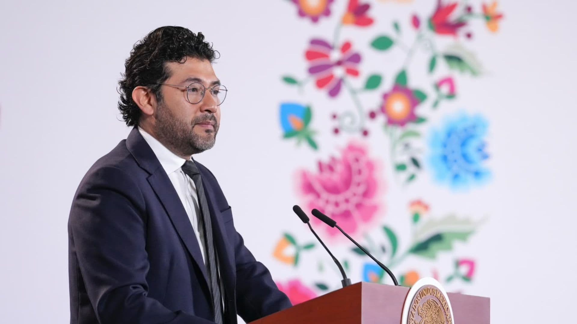 Marath Baruch Bolaños López, secretario del Trabajo y Previsión Social