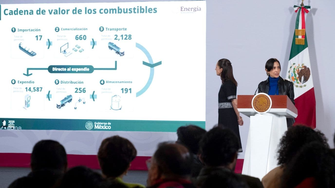 Confirman que Reserva de Gas de México Es de 3 Días: Sheinbaum Descarta Problemas