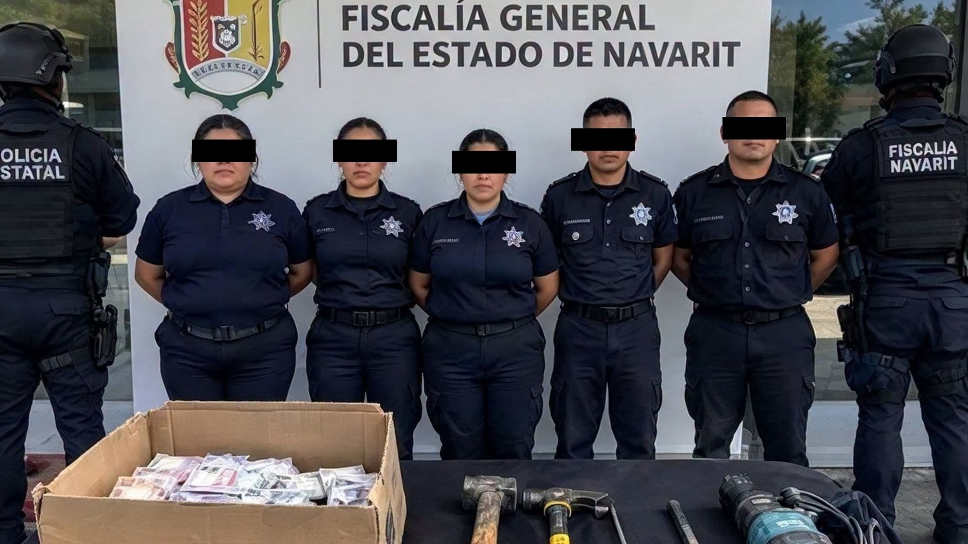 Detienen a Directora de Policía Municipal de Rosamorada, Nayarit; Robaron Dinero de Caja Fuerte