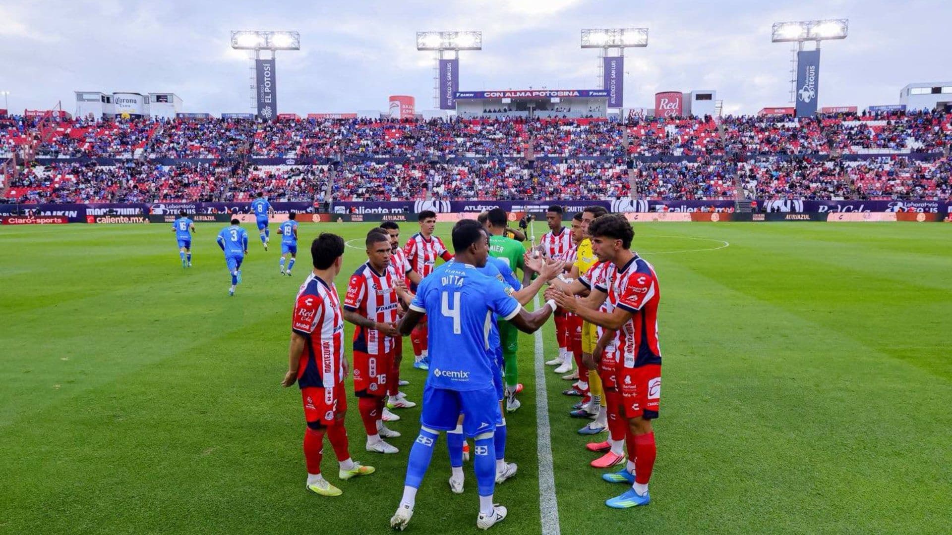 Habrá Sanciones por Riña al Final del Partido Atlético San Luis vs Cruz Azul