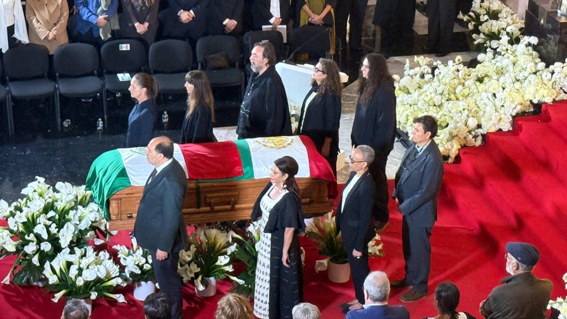 Homenaje Cuauhtémoc Cárdenas en Bellas Artes; Despiden con Último Adiós| FOTOS