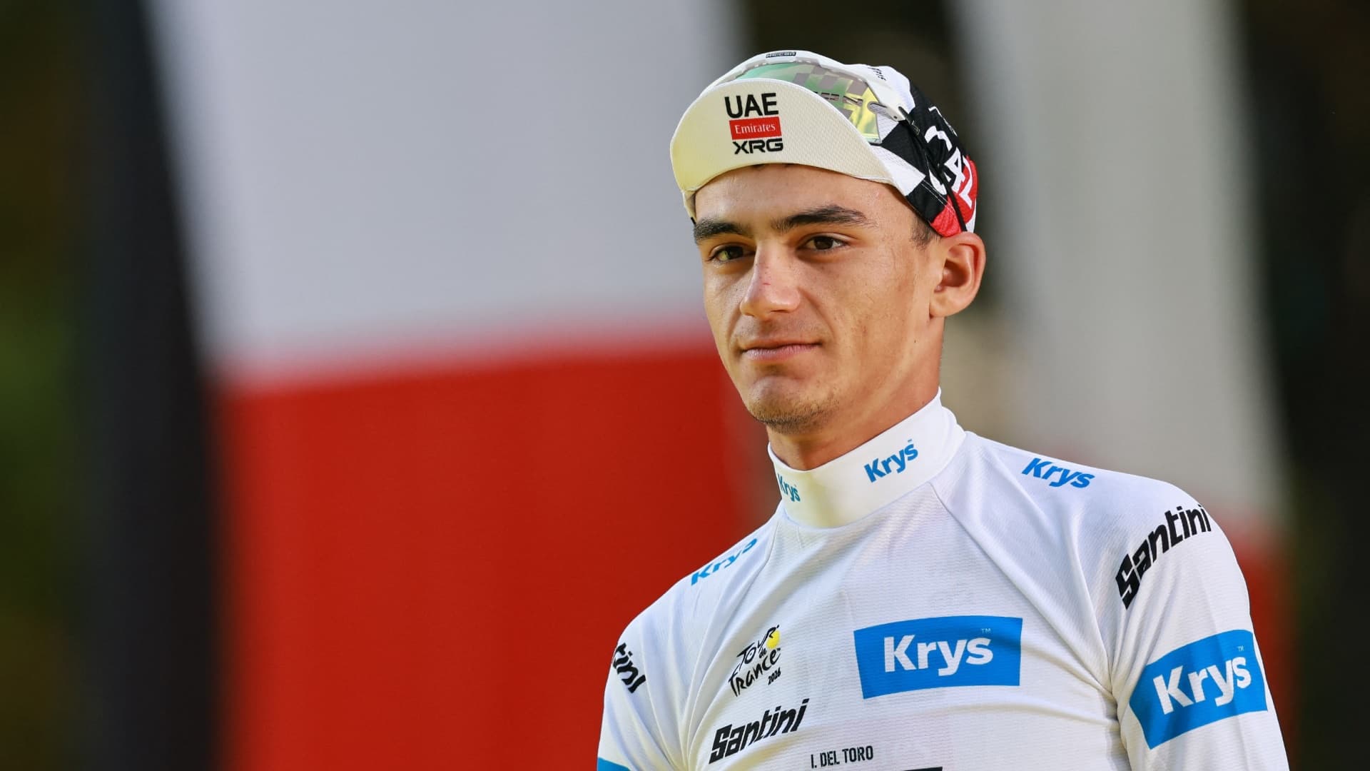 El ciclista mexicano Isaac del Toro