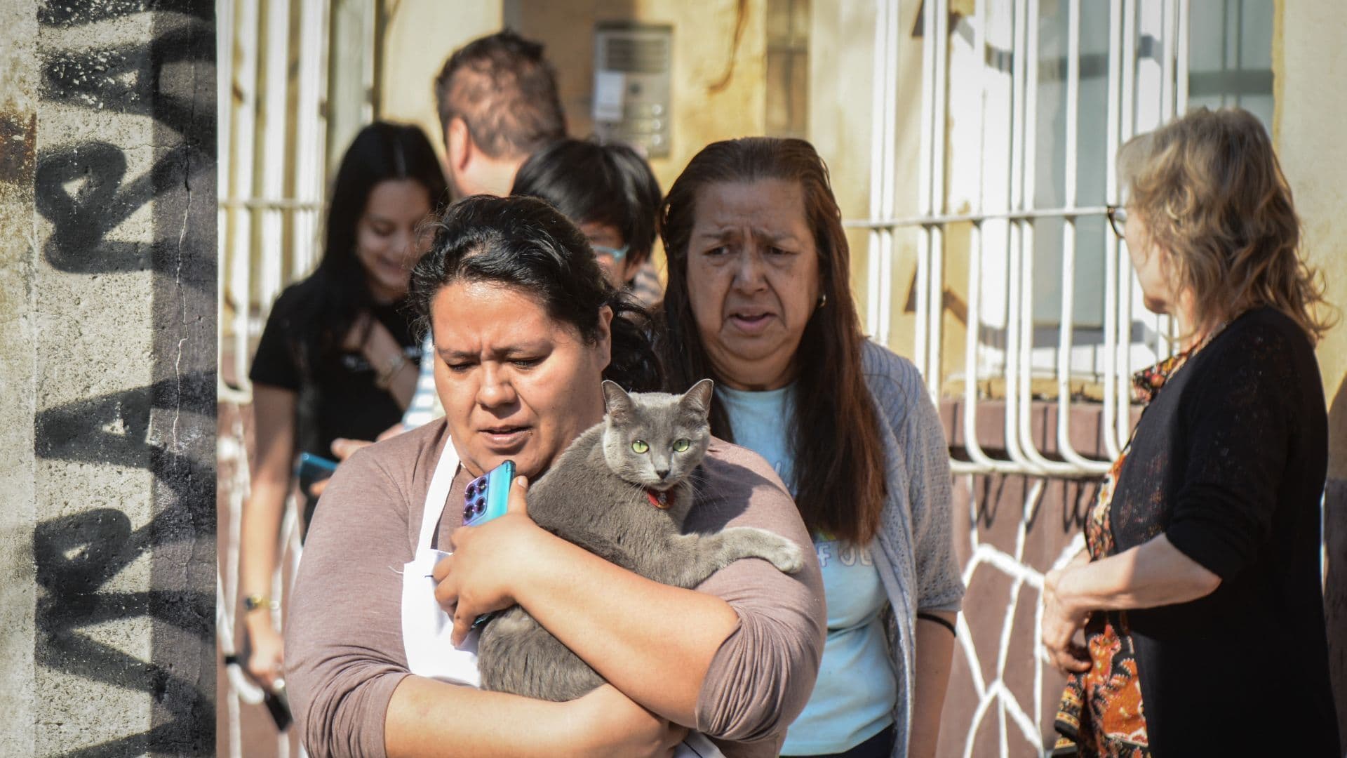 Evacuación por temblor en México