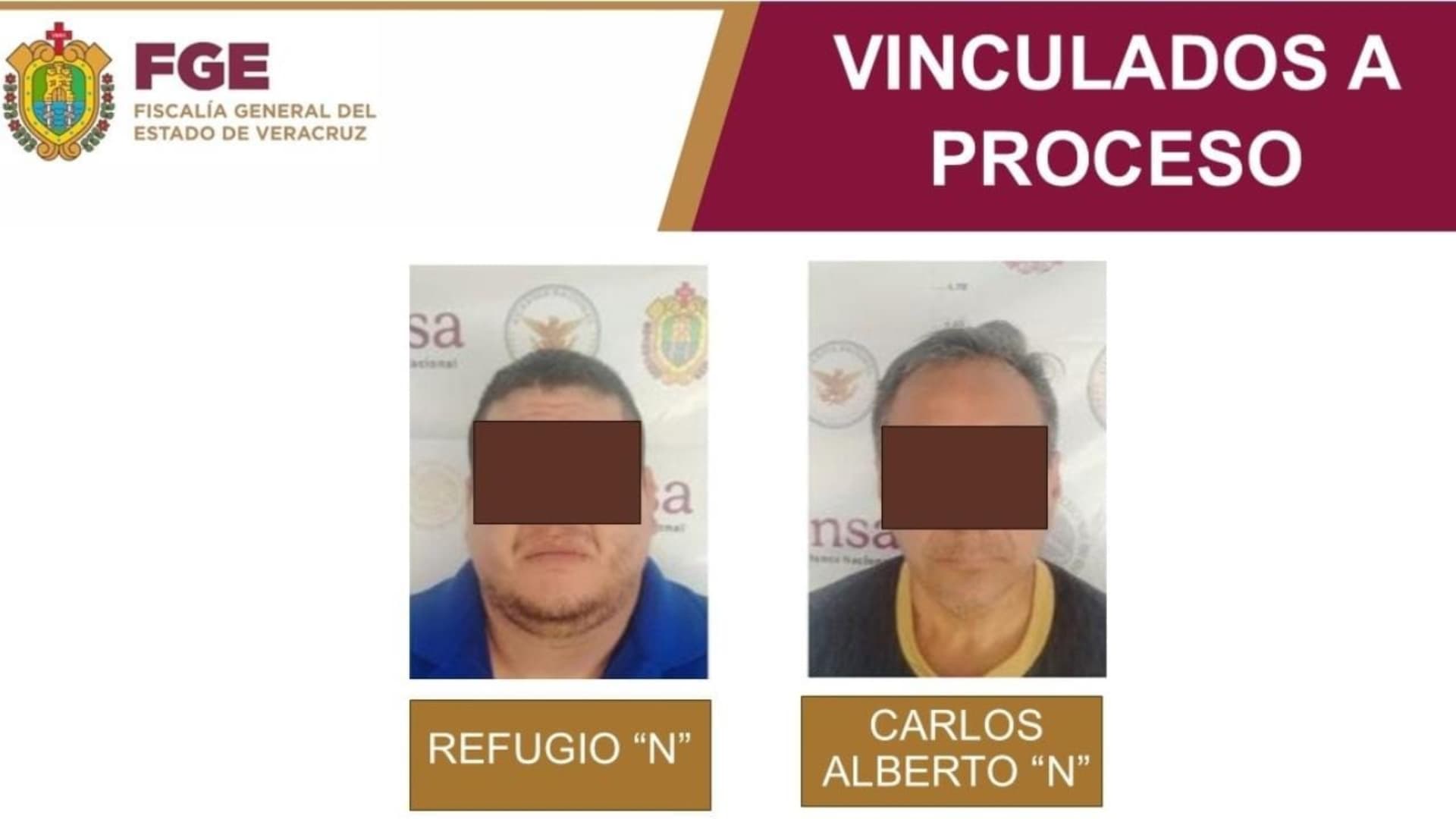 Refugio 'N' y Carlos Alberto 'N' son Vinculados a Proceso por Presunto Cobro de Piso en Pp
