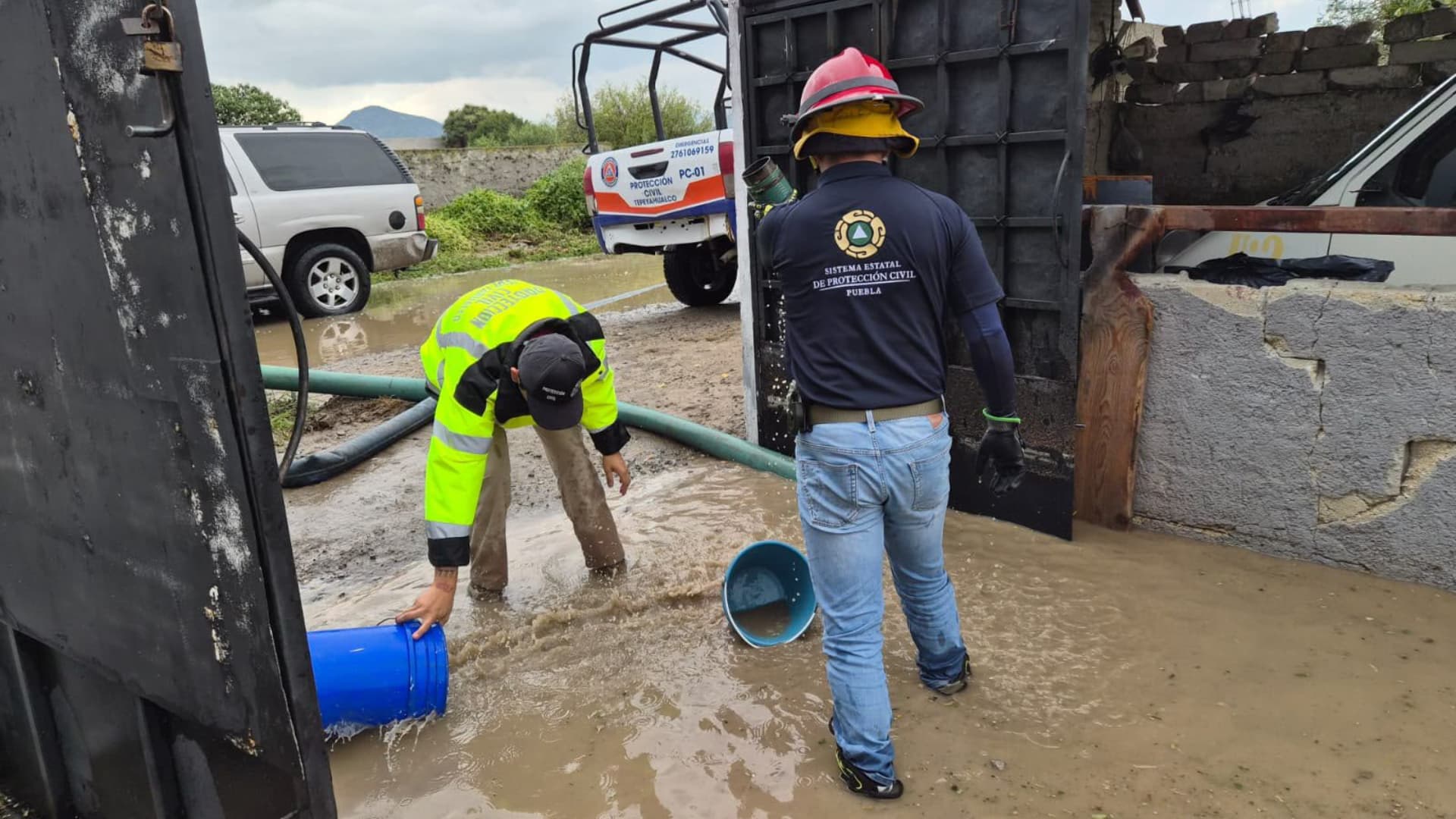 Se Registran 10 Viviendas Afectadas por Lluvias en Tepeyahualco de Hidalgo, Puebla