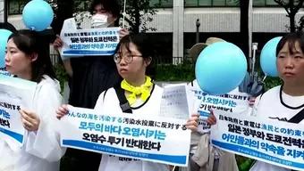 Protestan contra Plan de Planta Fukushima en Japón