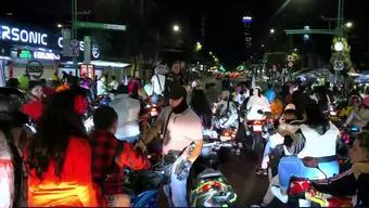 Sin Casco, Motociclistas Realizan Rodada del Terror en CDMX