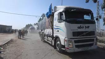 Foto: Entran Camiones con Ayuda Humanitaria a Gaza
