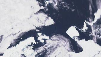 Iceberg Más Grande del Mundo se Desplaza