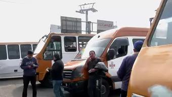 Foto: Transportistas Bloquean la Carretera México-Puebla