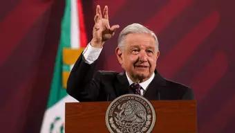 Foto: El Presidente Andés Manuel López Obrador Durante Confernecia de Pensa el 27 de Noviembre de 2023