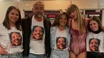 Foto: Taylor Swift con Familia de Ana Clara Benavides
