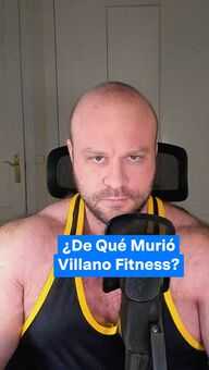 Foto: ¿De Qué Murió Villano Fitness?