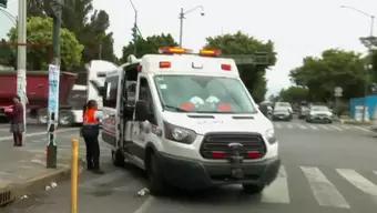 Foto: ambulancia en la CDMX