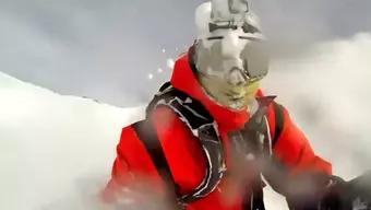 Foto: Snowboarding en el Pico de Orizaba, Turistas se Rifan un Descenso Extremo