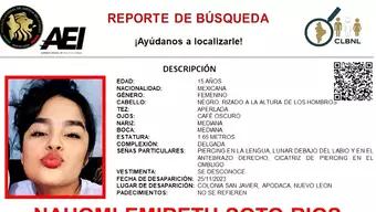 Busca Doña Juana a su Hija, Desapareció el 25 de Noviembre