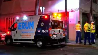 Ambulancia se Impacta contra Árbol en Cuauhtémoc en la CDMX