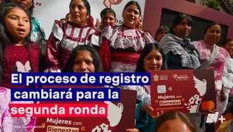 Mujeres con Bienestar 2024: Segunda Ronda de Registro y Proceso