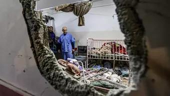 FOTO: Fuerzas Israelíes Atan Hospital en Gaza