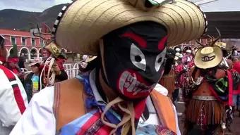 Foto: Realizan Carnaval Tradicional en Pachuca, Hidalgo