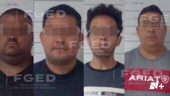 Cuatro policías fueron detenidos por homicidio, extorsión y robo en Gómez Palacio.