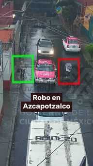 FOTO: Robo en Azcapotzalco