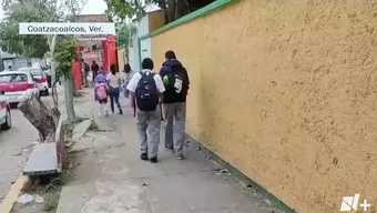 Escuela en el sur de Veracruz 