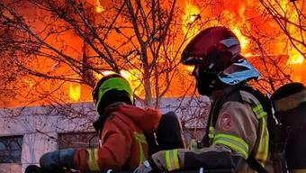 FOTO: Incendio en Edificio de Valencia, España | 22 de Febrero del 2024
