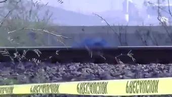 Muere Hombre Arrollado por el Tren en García, NL