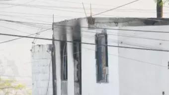 Muere hombre de 45 años de edad, tras incendio de vivienda en el municipio de Santa Catarina