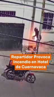 Foto: Incendio en Morelos