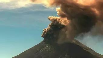 Foto: Volcán Popocatépetl ¿Dónde Habrá Caída de Ceniza?