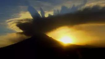 Foto: Volcán popocatépetl