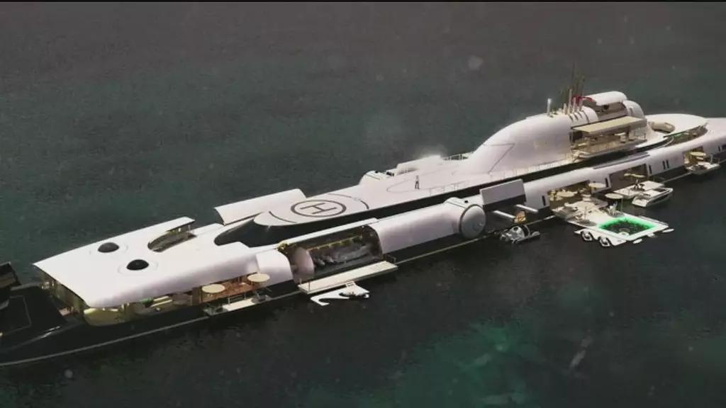 Foto: "Migaloo M5", el Submarino Gigante de Lujo